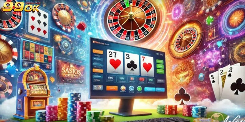 Top trò chơi casino đỉnh cao không thể bỏ qua tại 99OK